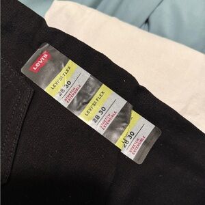 Levi's Men's Black Flex Pants Brand New